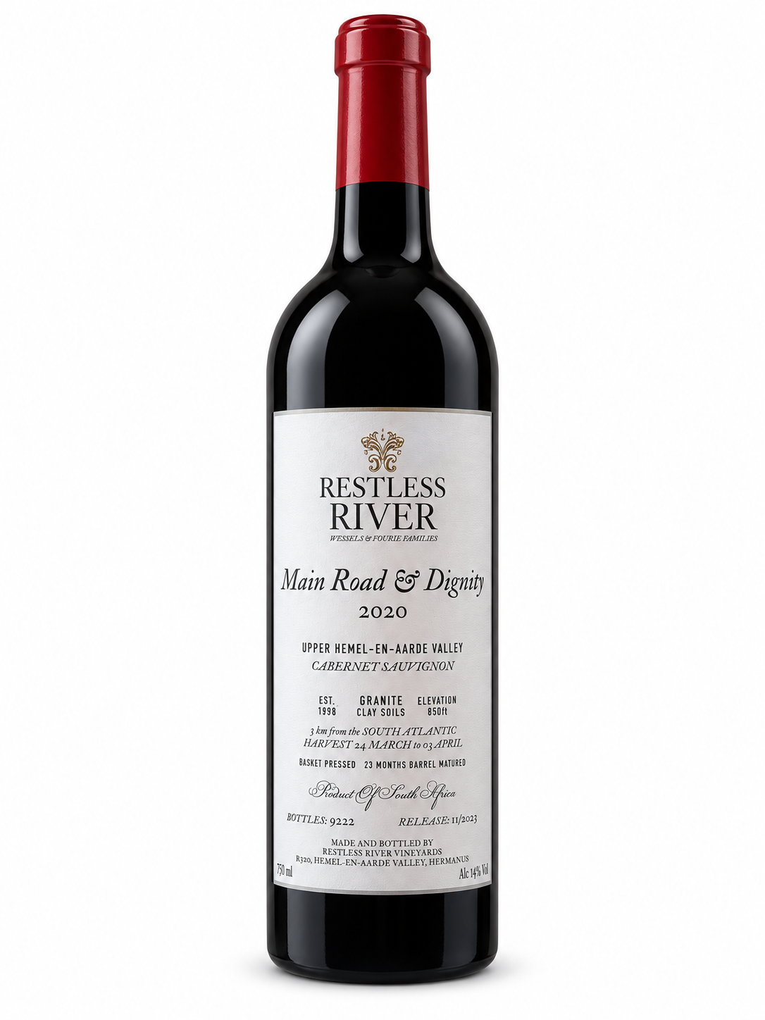 RestlessRiverMainRoadDignityCabernetSauvignon